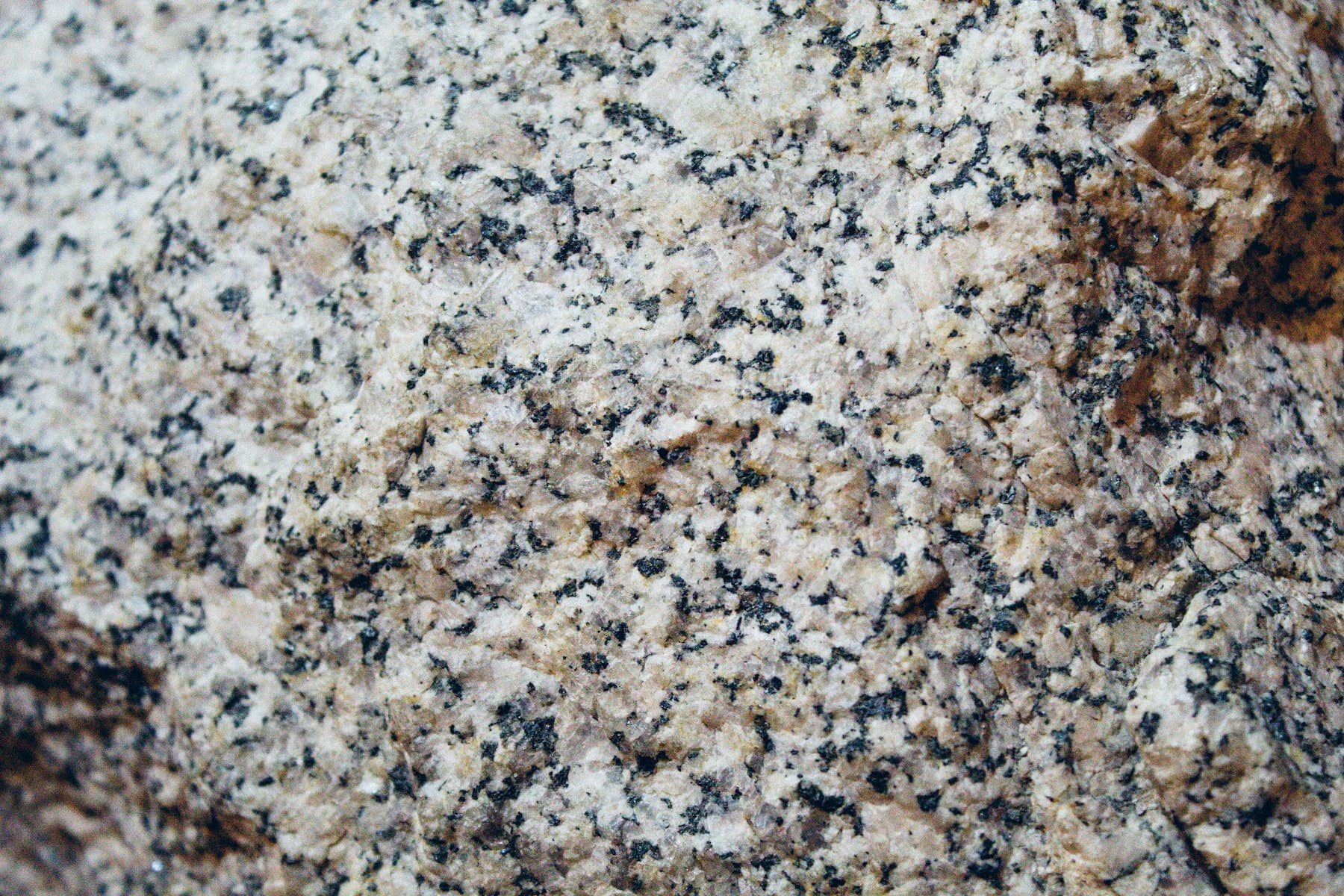 Polished mahogany granite
